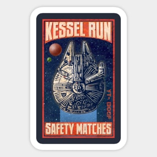 Kessel Run Brand Sticker